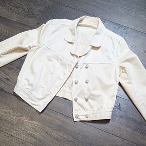 7 For All Mankind Yellow Jacket Size Large‎